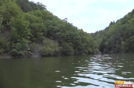 Beautiful asian chick fucked outdoors 1