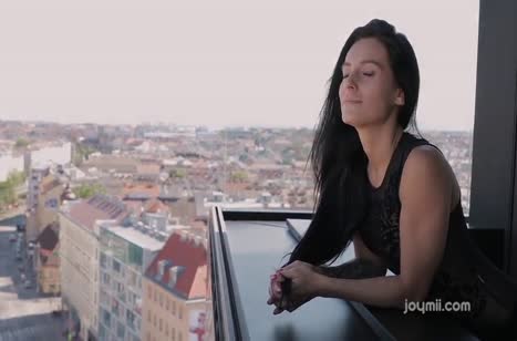 A girl in a beautiful outfit had gentle sex 1